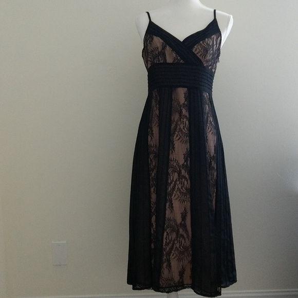 LOFT Dresses & Skirts - Ann Taylor Black lace party dress